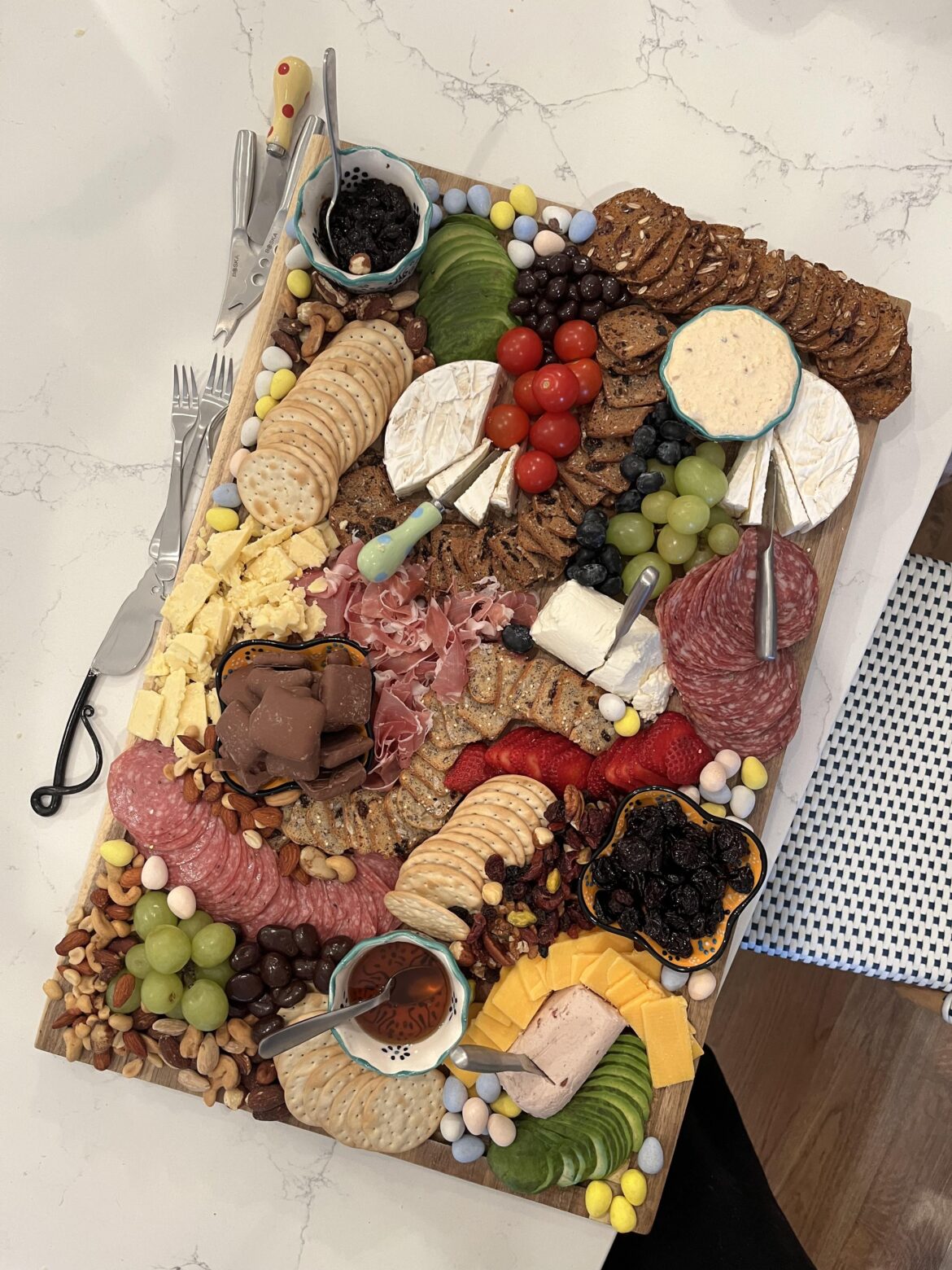 Easter Charcuterie for my in laws!