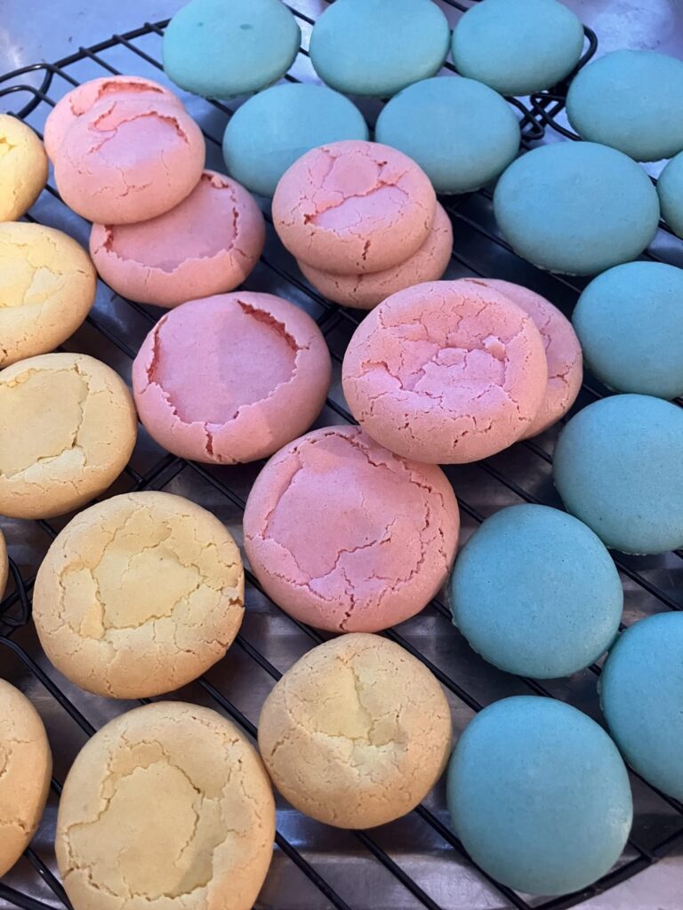 Why did some of these crack? (same base, different colours)