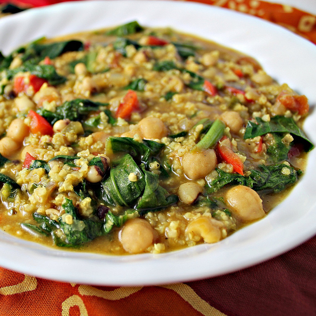 african coconut vegetable curry stew