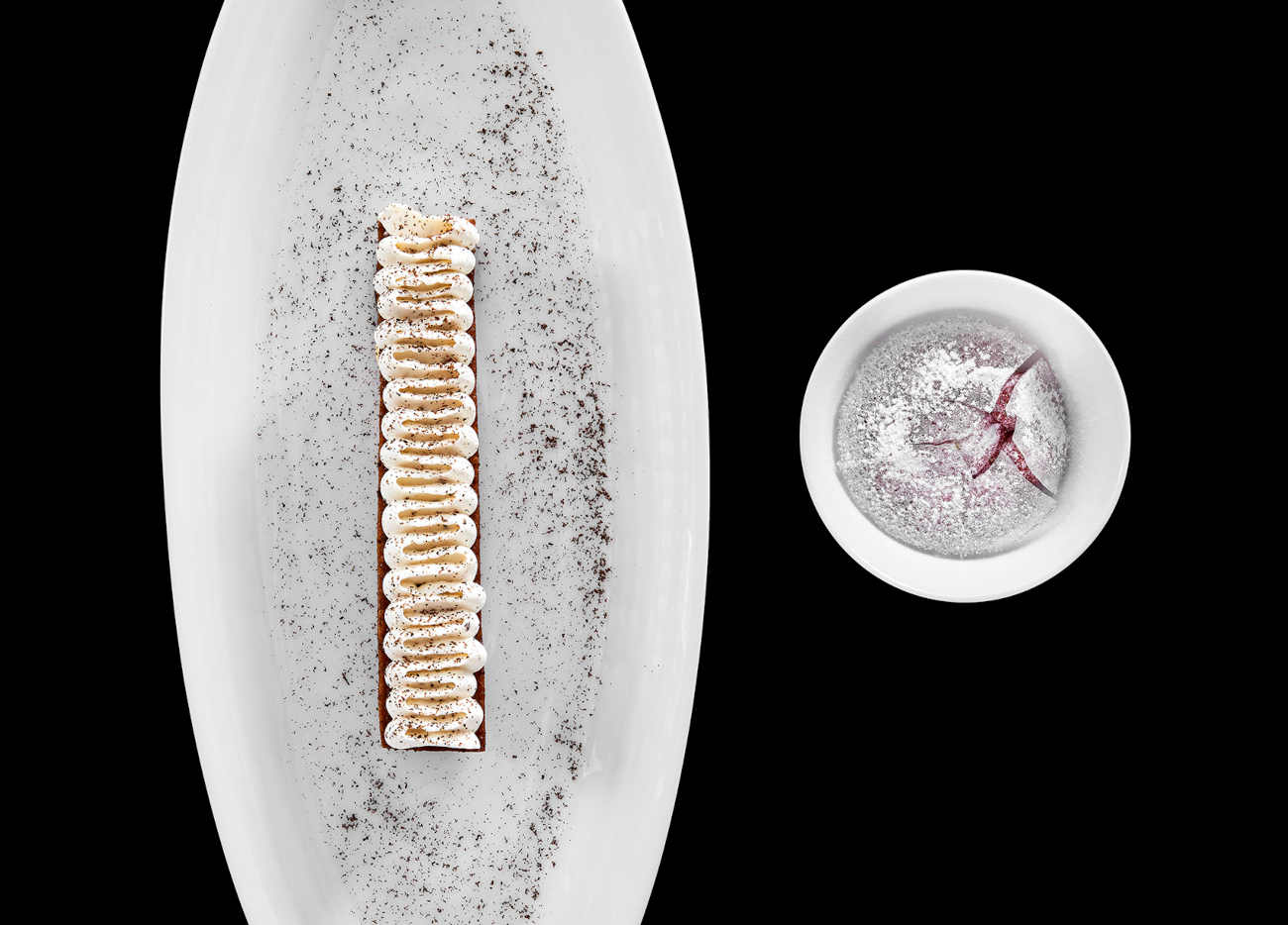 Desserts can be almost too beautiful to eat. (©Marie-Line Sila / Le Pré Catelan)