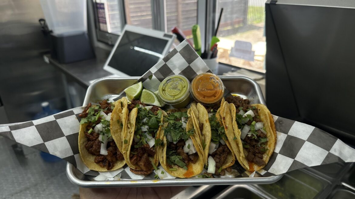 Al pastor & fajita mini tacos