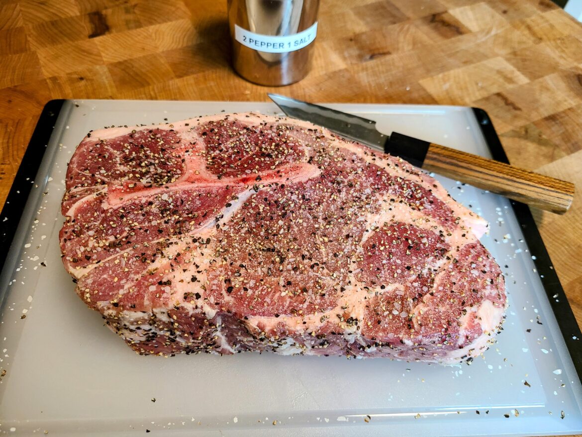 May Saint Tootsie of Texas bless this pork steak