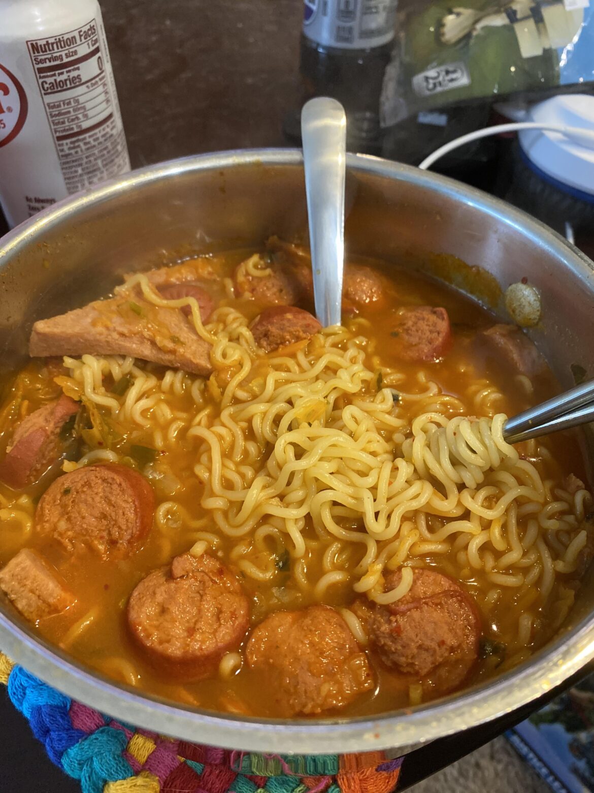 Made budaejjigae!