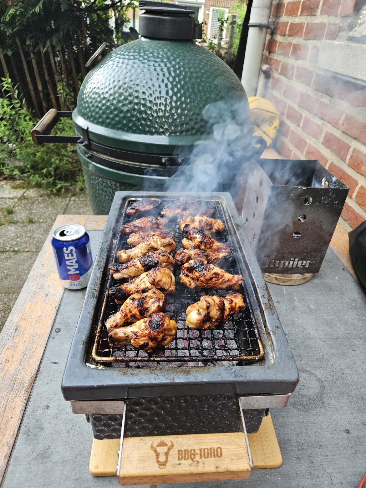 First time non rotisserie wings..