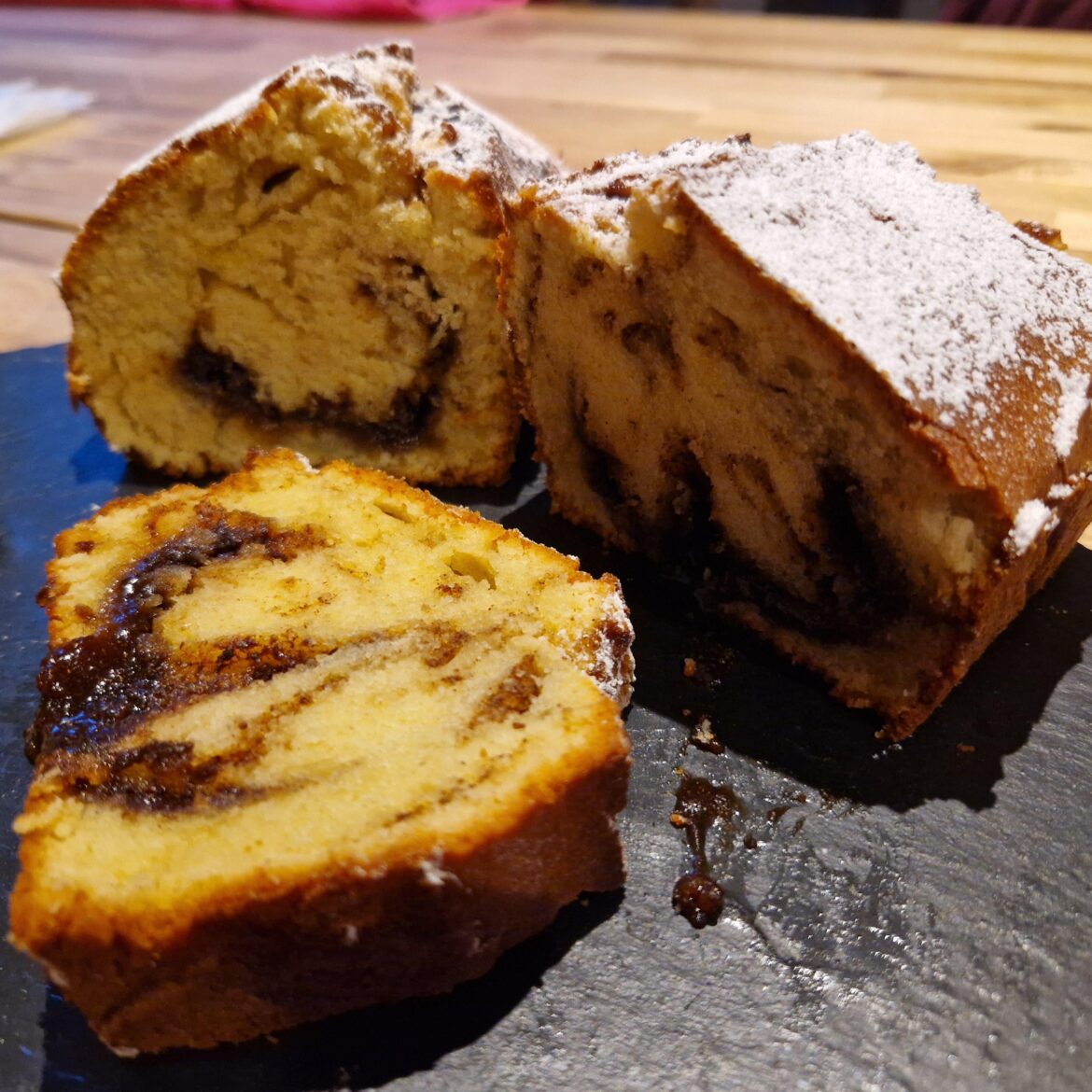 Homemade Cinnamon Swirl Cake
