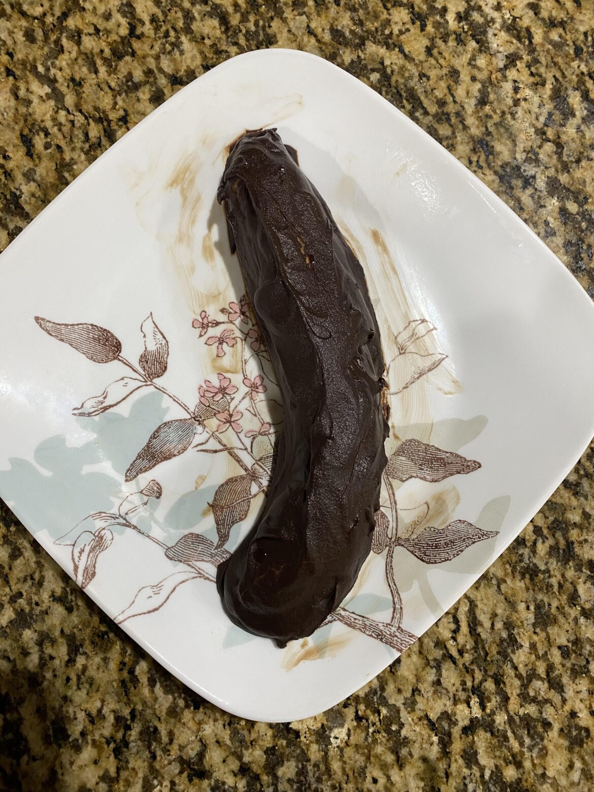 Chocolate covered banana