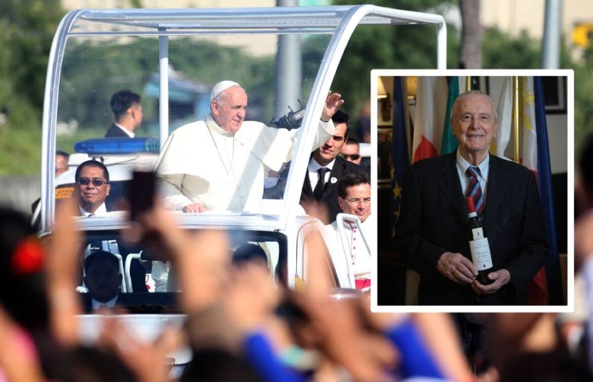 Emilio Mina — the Italian in the Philippines who honored Pope Francis with wine from his homeland