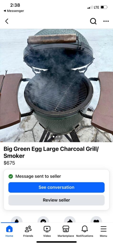 Advice on buying a used Big Green Egg