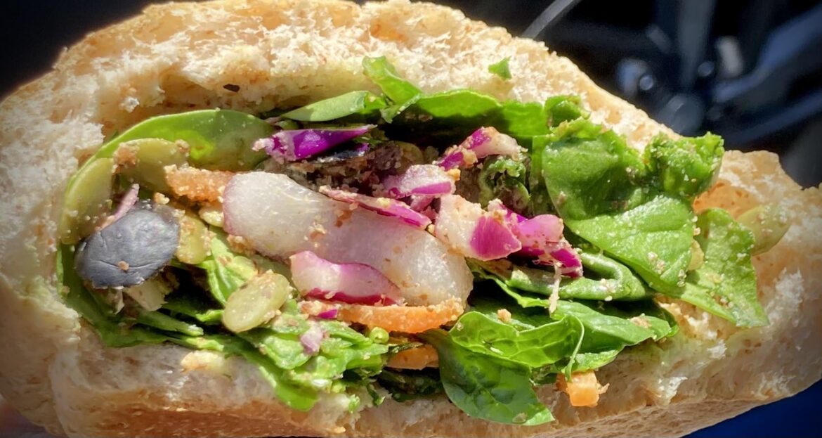 Satisfying Salad Bar Sandwich