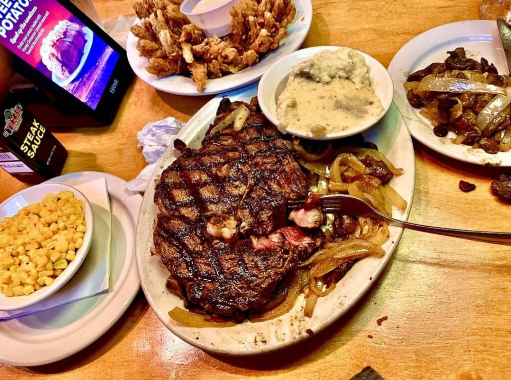 Wife brought me to a fancy steakhouse for my B day. Medium RARE