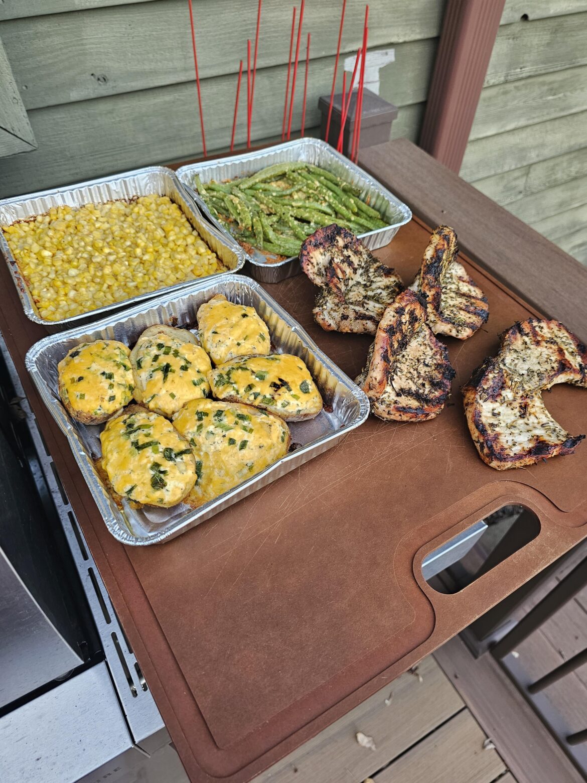 First grill of the season