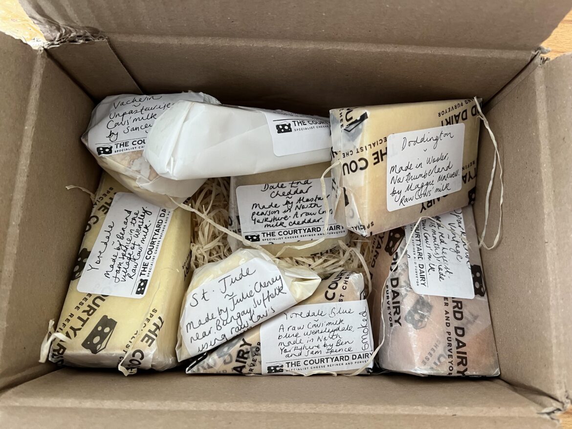 Cheese tasting lined up for Saturday - will I be able to resist these until then?