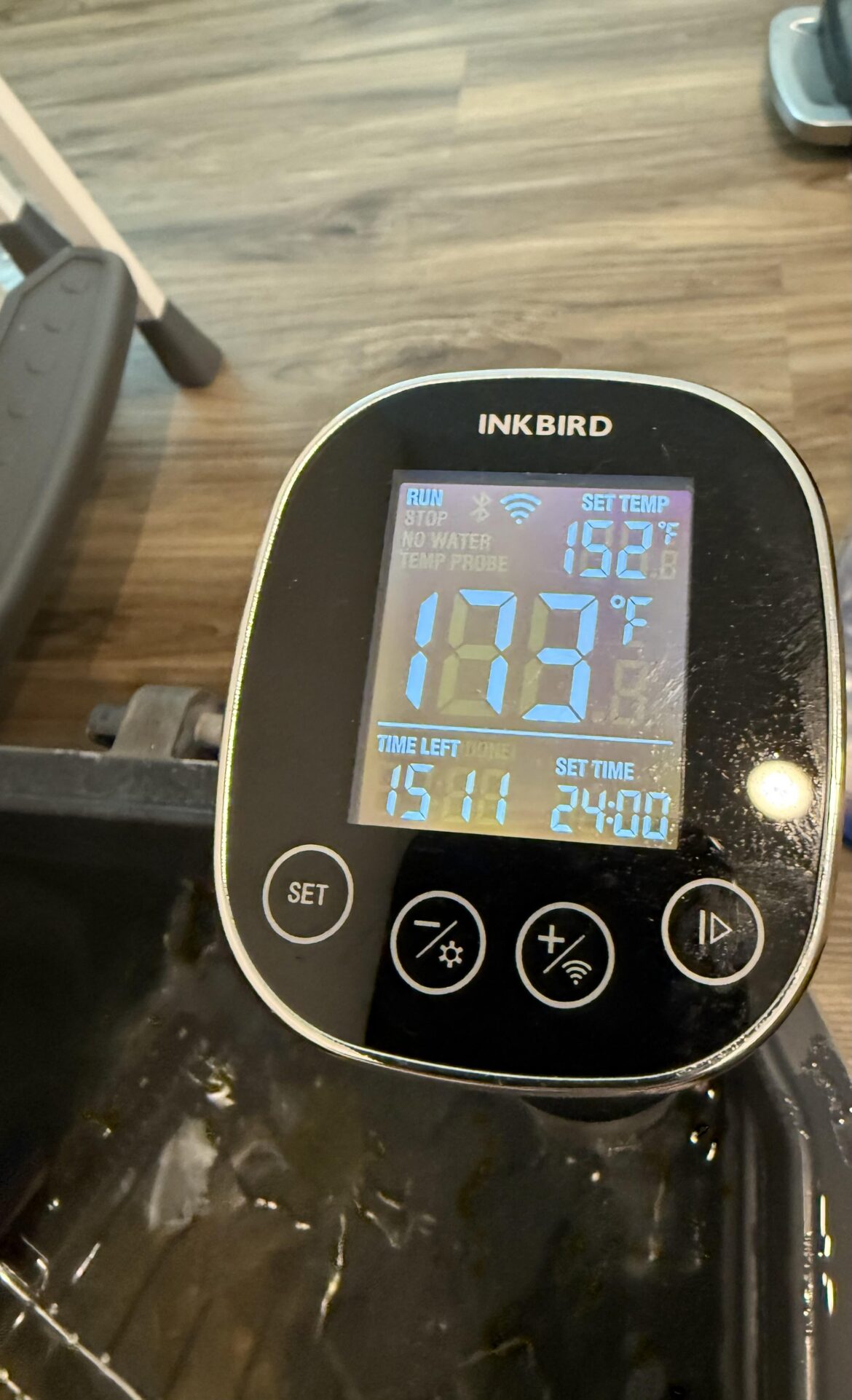 Wrf Inkbird? Why did I wake up to my ribs massively overcooked?