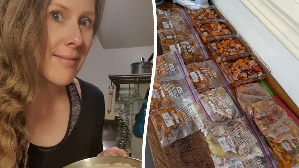 Mum's batch cooking hack saves 200 hours and £500 a year