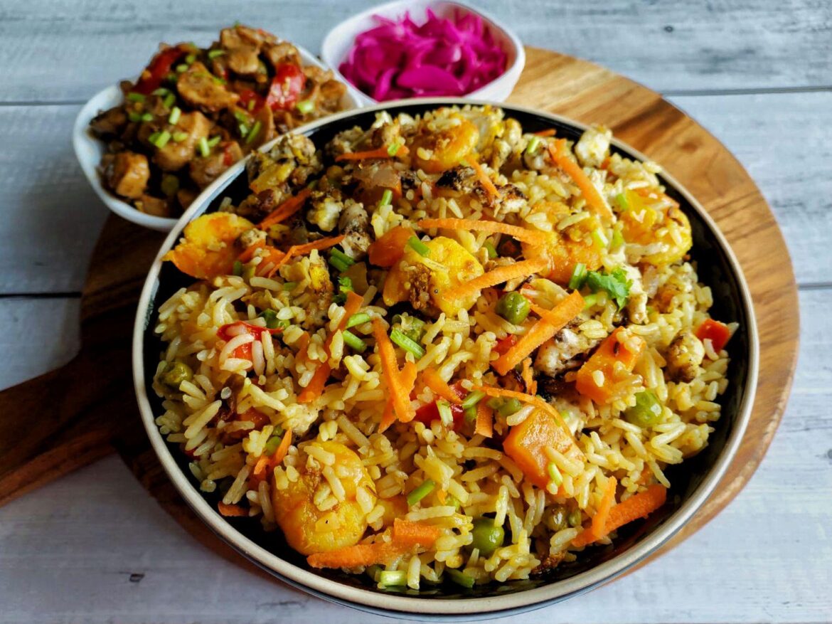 [OC] Mixed Fried Rice