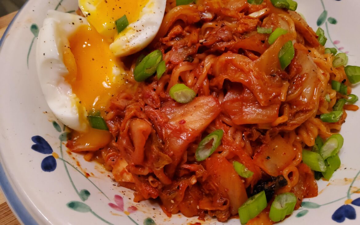 Can you tell I love kimchi.