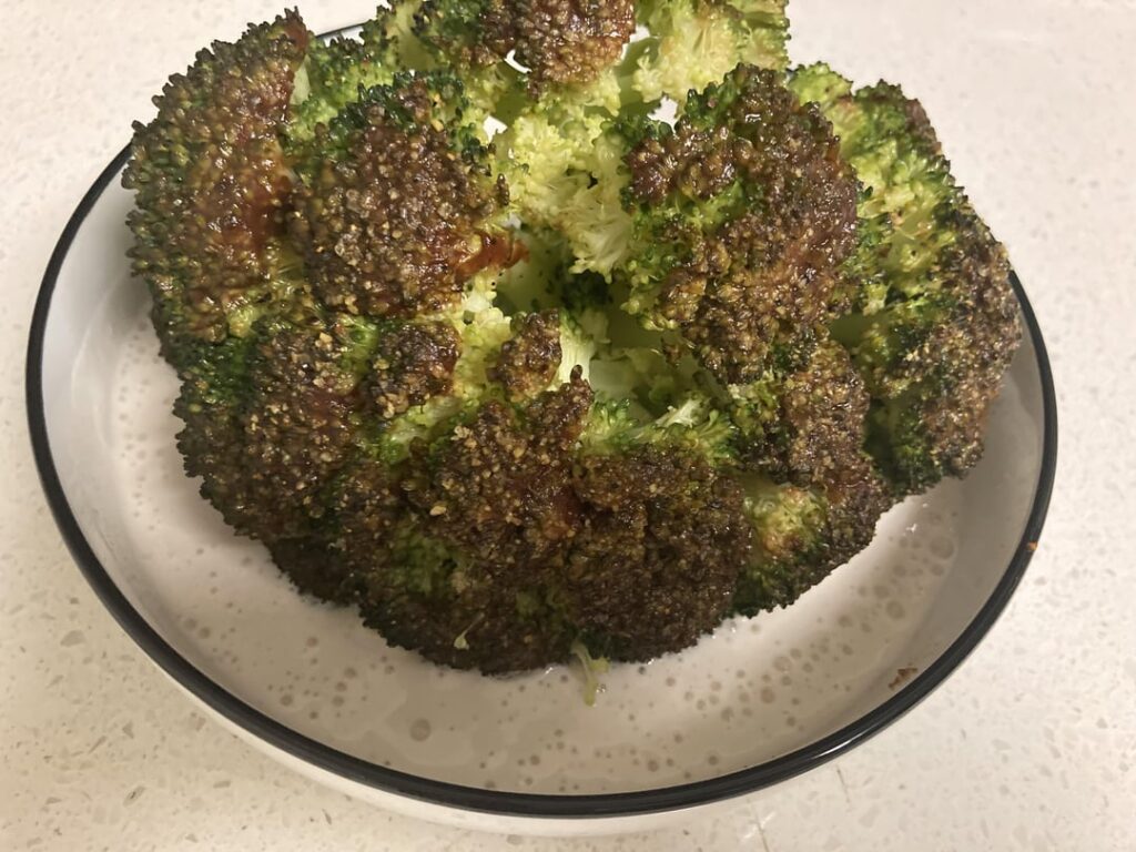 Tried being fancy with my broccoli today 🥦 Tried being fancy with my broccoli today 🥦