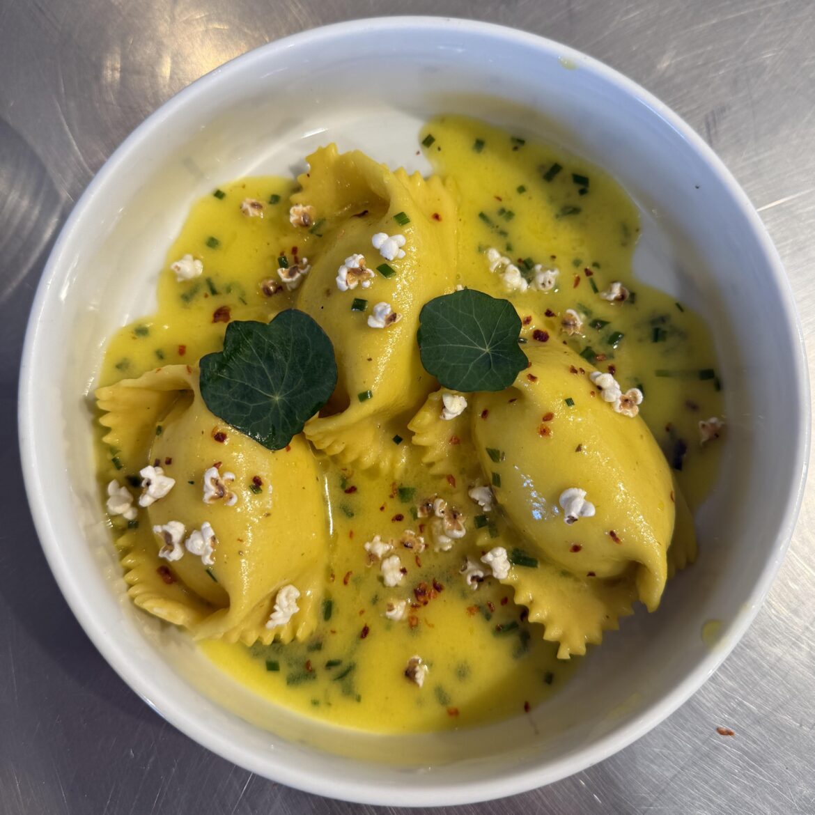 Sweet Corn + Mascarpone Agnolotti