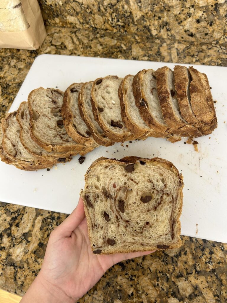 Loaf pan sourdough is next level
