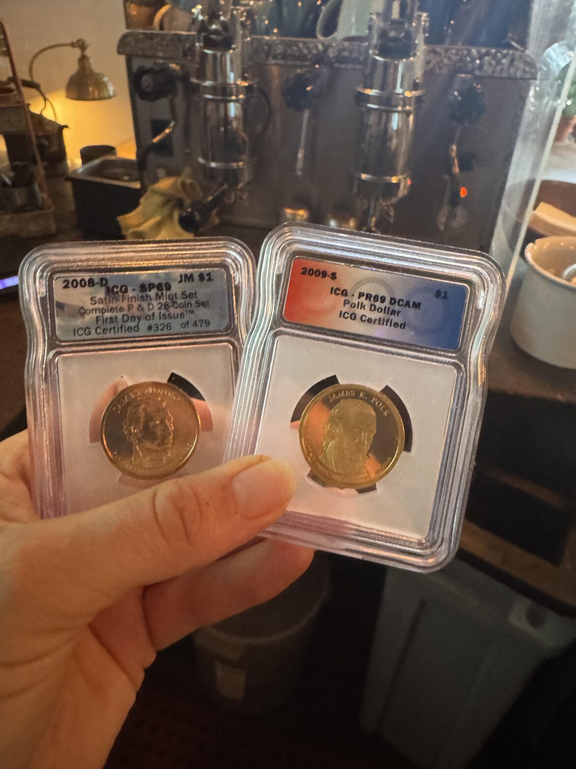 Anyone been tipped with sealed coins?