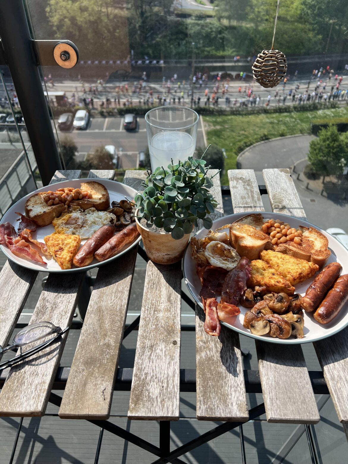 I’ve already run the marathon and back in time for breakfast