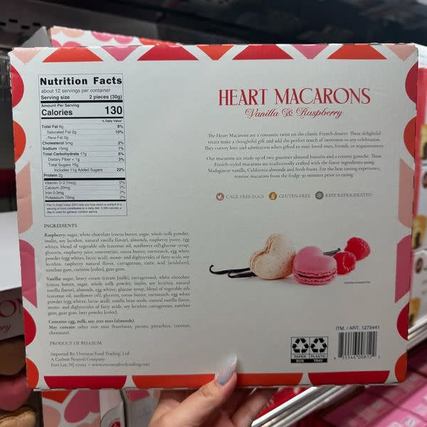 costco heart macarons | Reddit