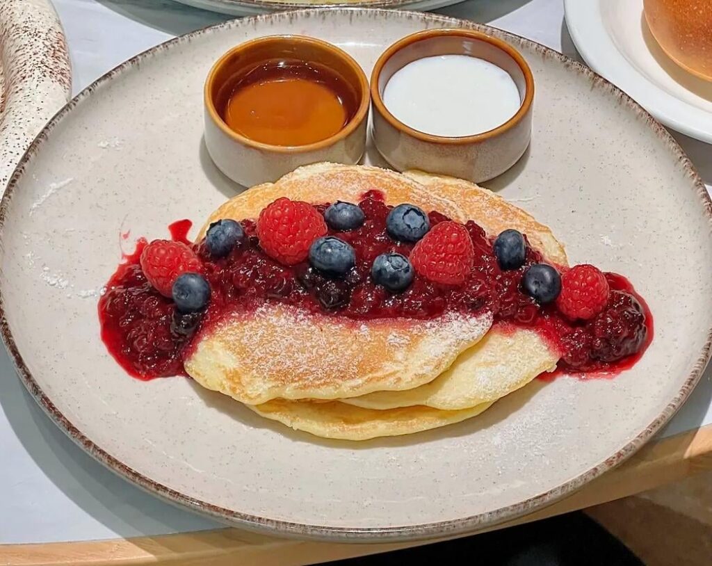 Fresh Berries & Pancakes