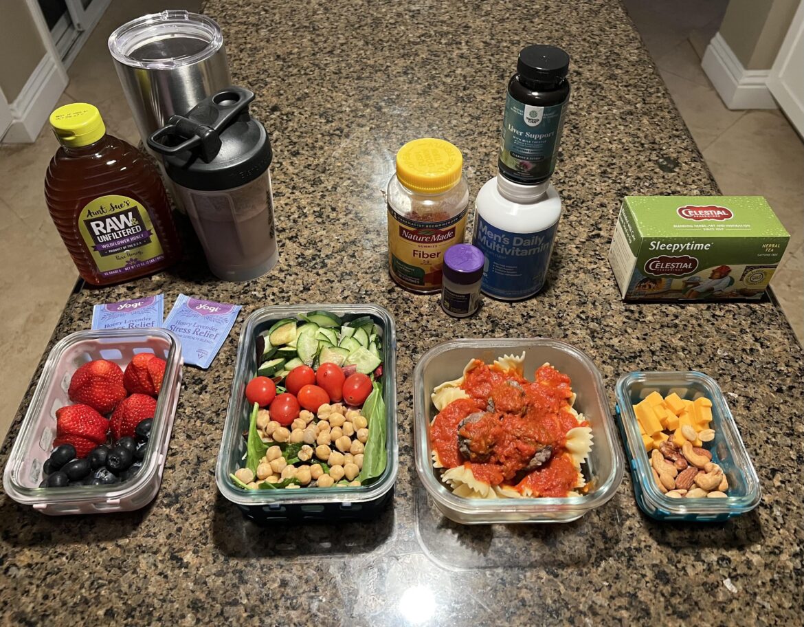 For the weekdays. I feel I eat pretty healthy, without ripping into me, what do you think?