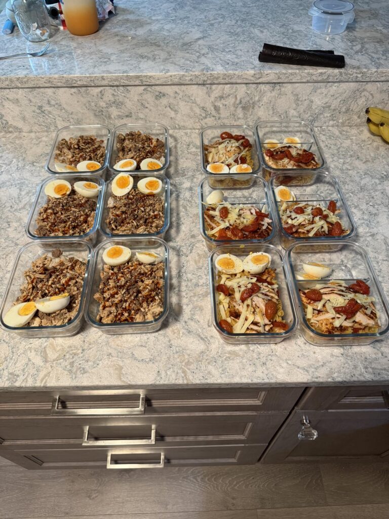 Lunch n dinner for the week