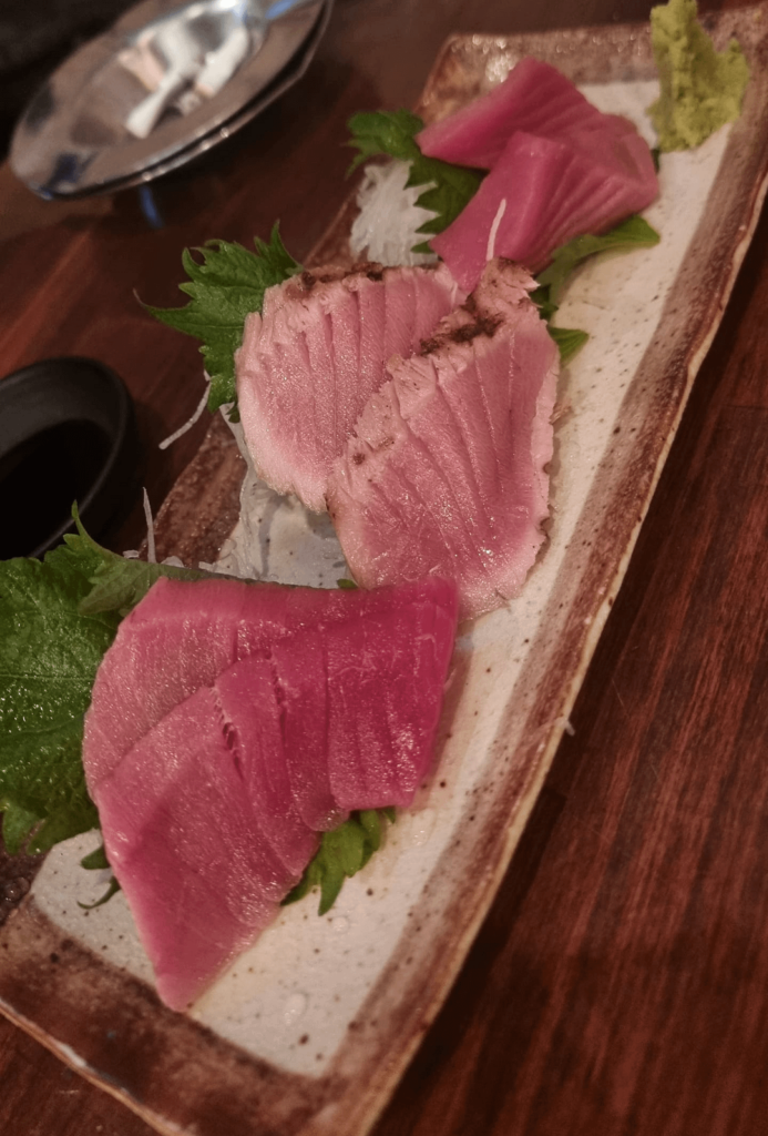 Random izakaya we went to in ueno. That oyster is to epitome of holy trinity. Uni, ikura and the juiciest oyster in one shot.