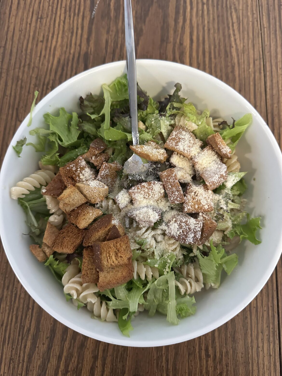 350 cal chicken caesar pasta salad