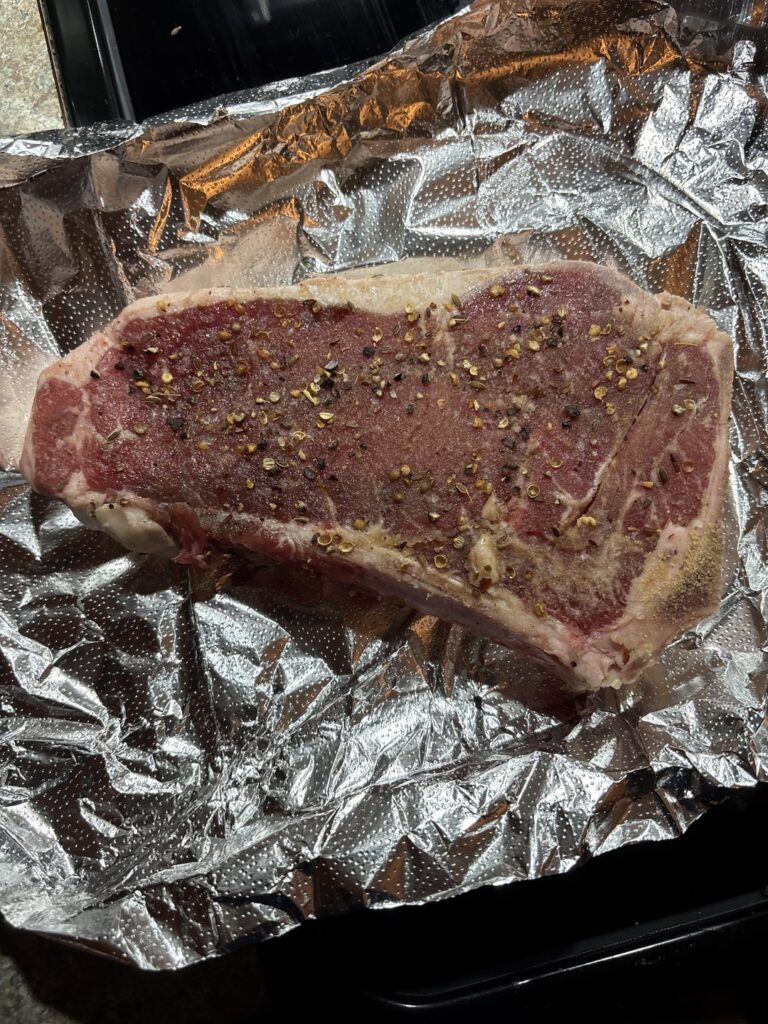 Watched a video that said sear on a pellet at 500 degrees….