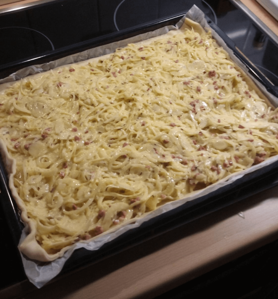 Vegan Freestyle German Onion Cake