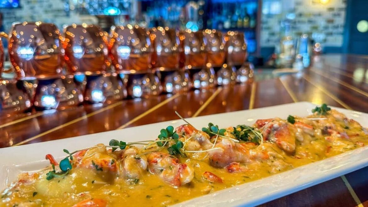 This lobster ravioli in Lake Hopatcong NJ is delicious