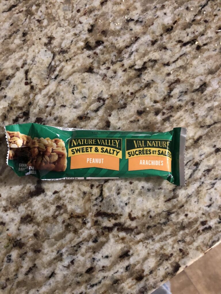 So i make sandwiches out of granola bars and I’ve been told it’s weird