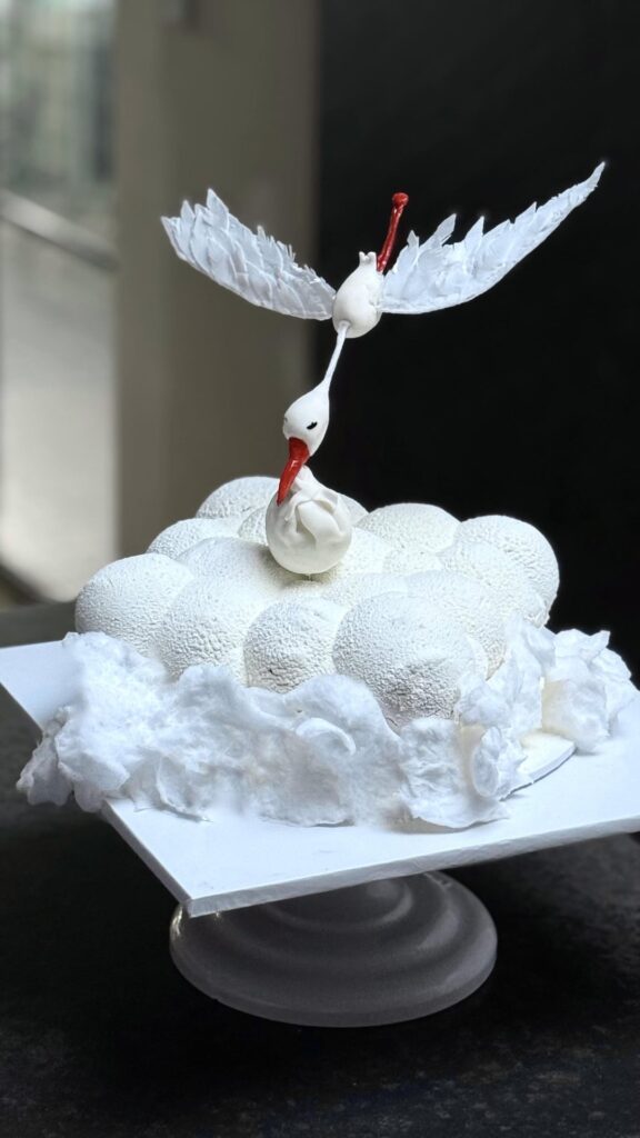 Stork cake! Stork cake!