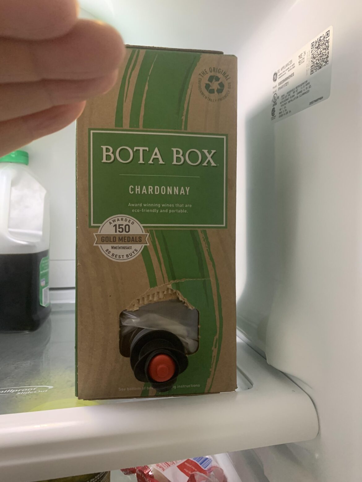 I bought this for the occasional extra glass or two when I finish a bottle. I bought this for the occasional extra glass or two when I finish a bottle.