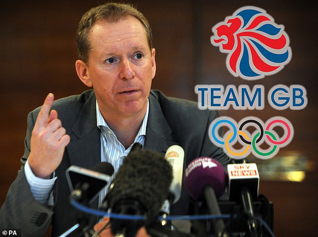 Andy Anson, pictured in 2010, said the food was 'not adequate' and needs to improve 'dramatically' in the coming days