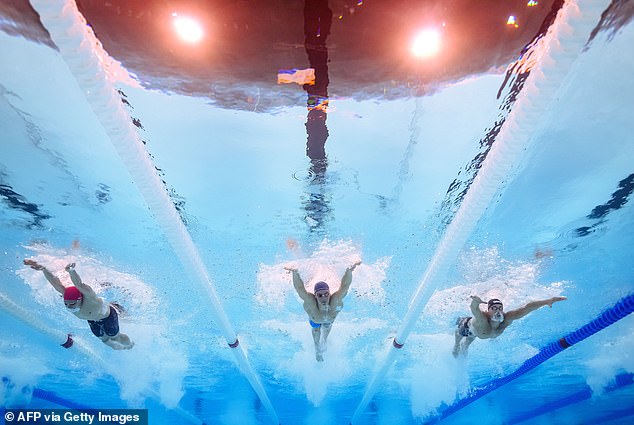 The rigours of his training routine is making Marchand the next big thing in world swimming