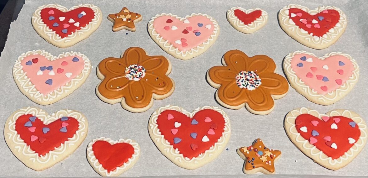 I’m getting the heart and flower cookies as a tattoo