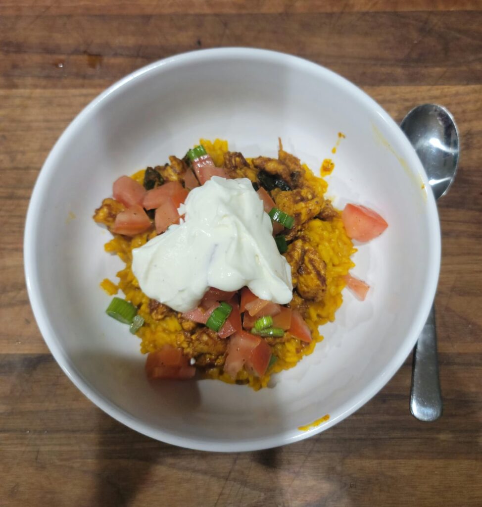 Mexican Chicken and Rice Bowl