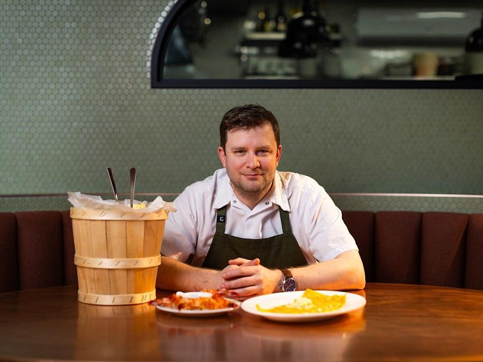  Chef Connor Sperling of June on Cambie Street.
