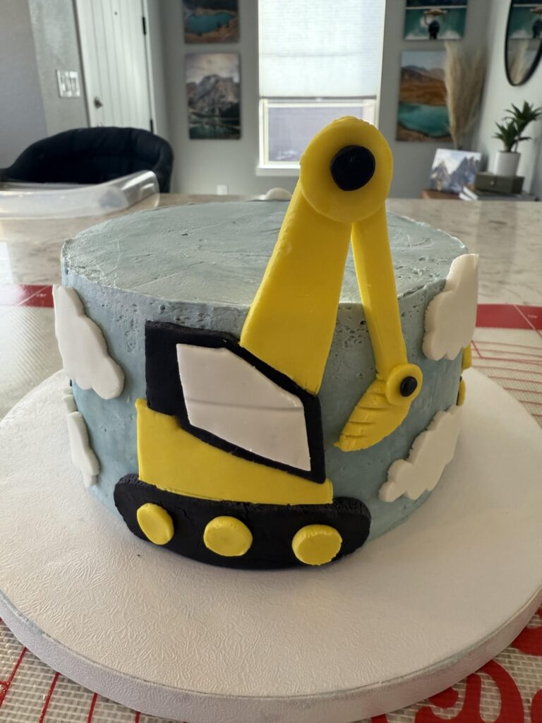 Looking for critical feedback on my first cake!