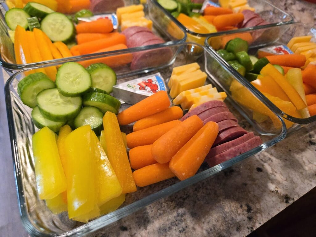 Warmer weather = light and cool lunches!