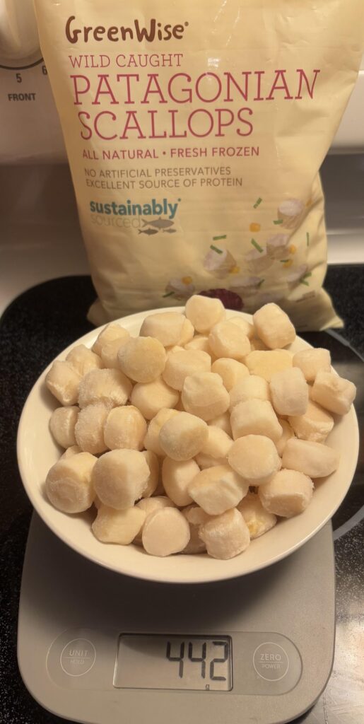 325 calories & 80 grams of protein