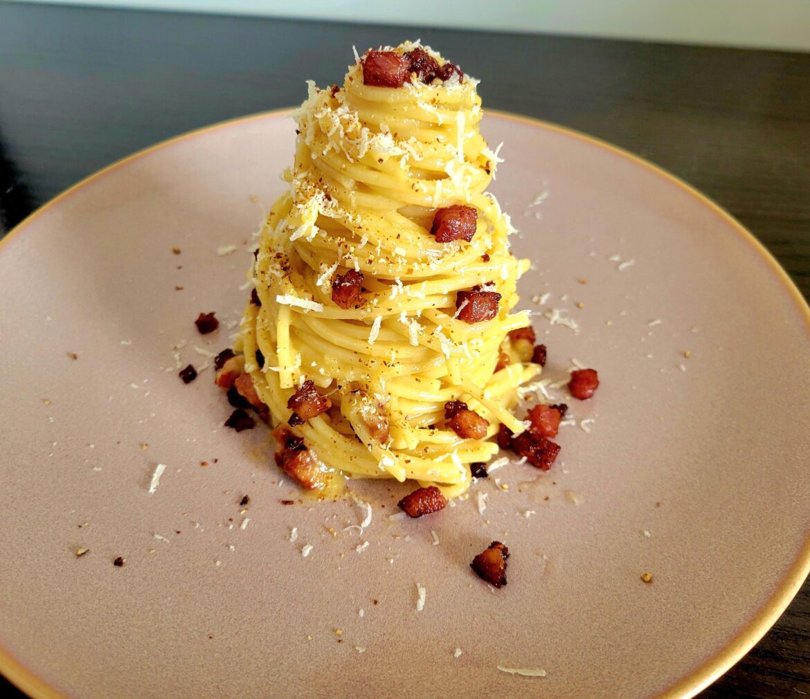 Second try on Carbonara