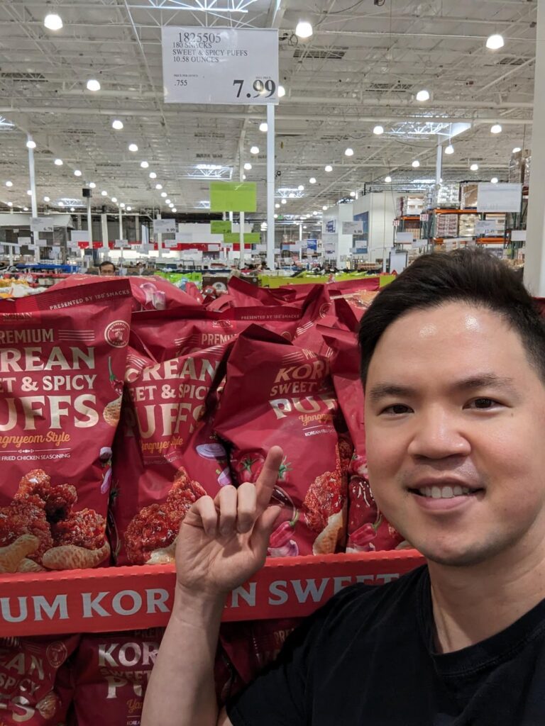 Korean food finds at Costco (April 2025)