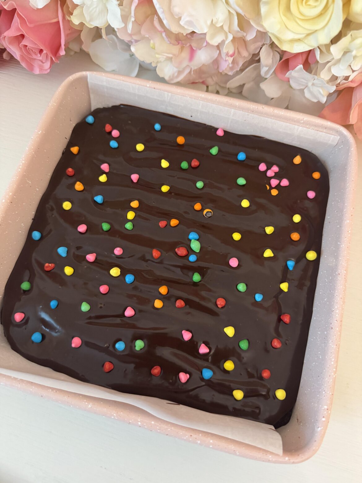 Homemade cosmic brownies