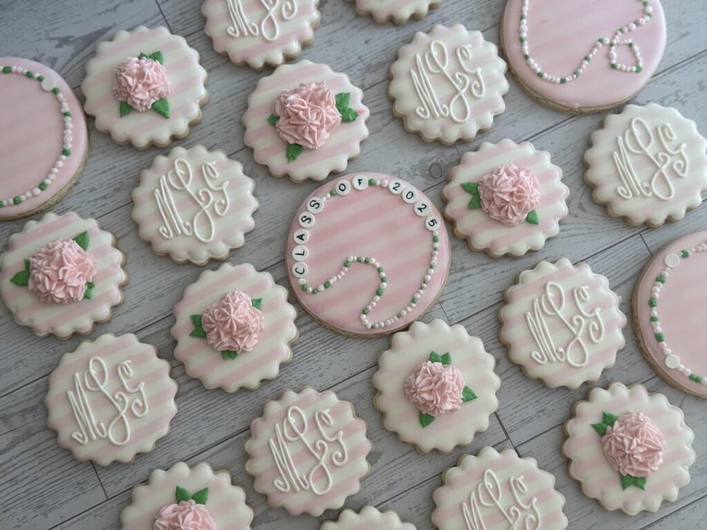 Sweet and simple grad tea