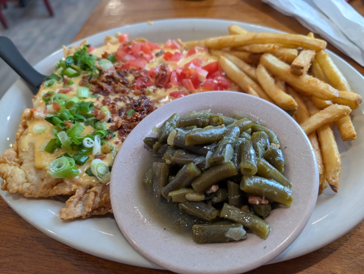 Chuck's Deluxe at Cafe 290 in Manor